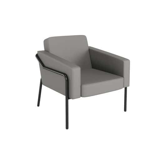 Fauteuil similicuir Medso classique - Taille L - Meet By Paperflow