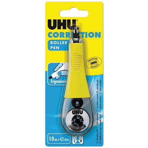 Stylo roller correcteur 4,2 mm x 10 m - Uhu