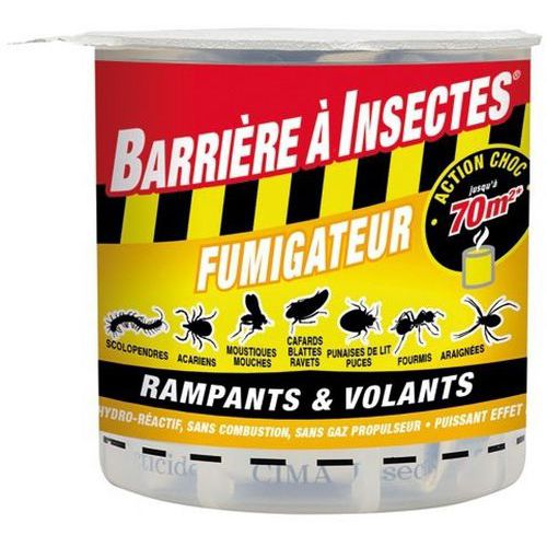 Fumigène insectes volants rampants - 10g - Barrière A Insectes