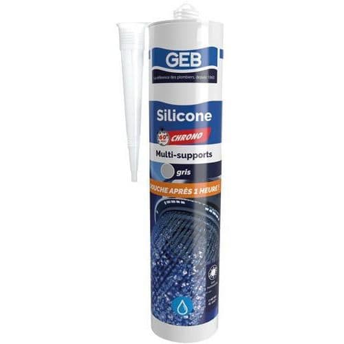 Mastic silicone 60 min chrono - 280 ml - Geb