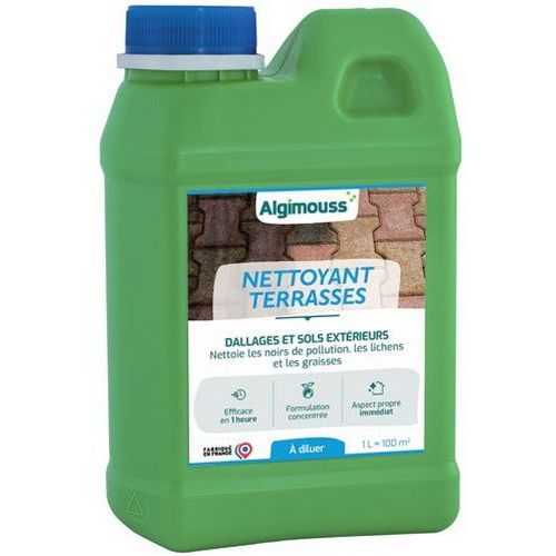 Nettoyant carrelage et sols éxtérieurs - 1l - Algimouss