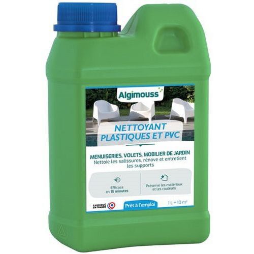 Nettoyant plastique et pvc - 1l - Algimouss