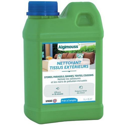 Nettoyant tissus extérieurs - 1l - Algimouss