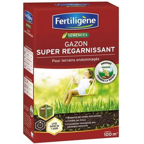 Semence gazon super regarnissant - Fertiligene