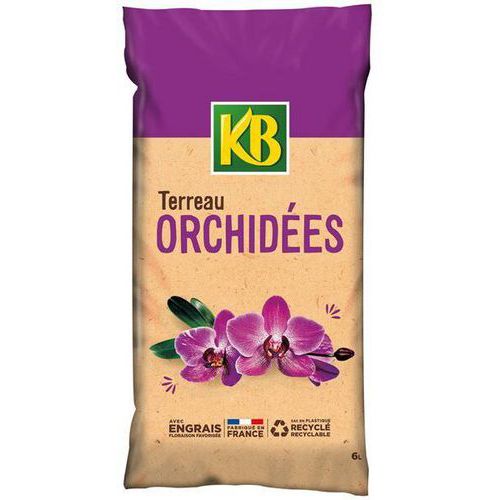 Terreau orchidées - 6l - Kb