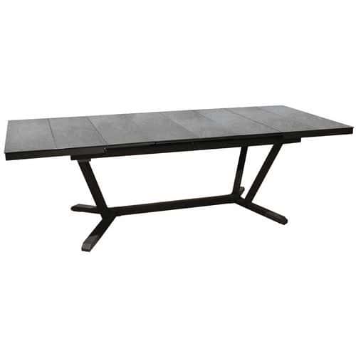 Table Vita 180/230/280 cm, plateau Kedra Proloisirs