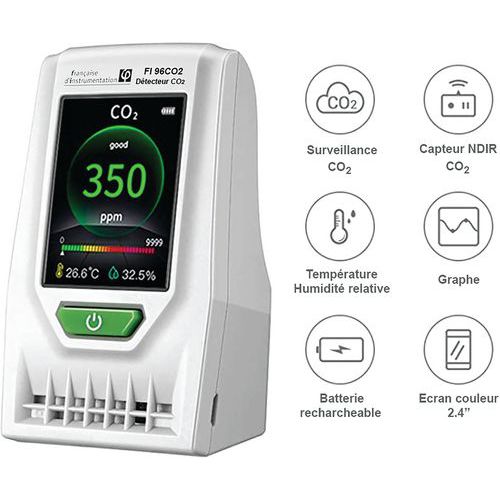 Testeur de qualite de l'air - Francaise Instrumentation