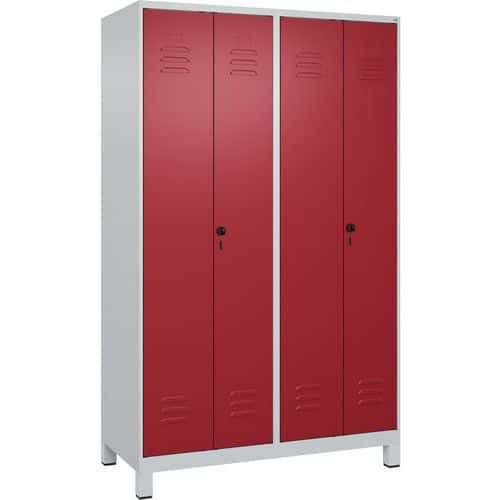 Vestiaire Classic PLUS sur pieds - 2x2 colonnes - C+P