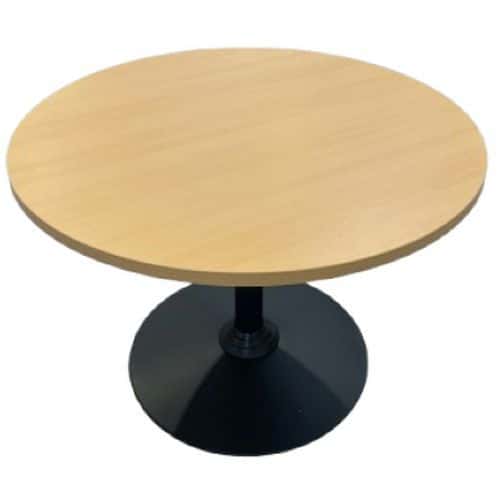 Table ronde reconditionnée - 110 cm