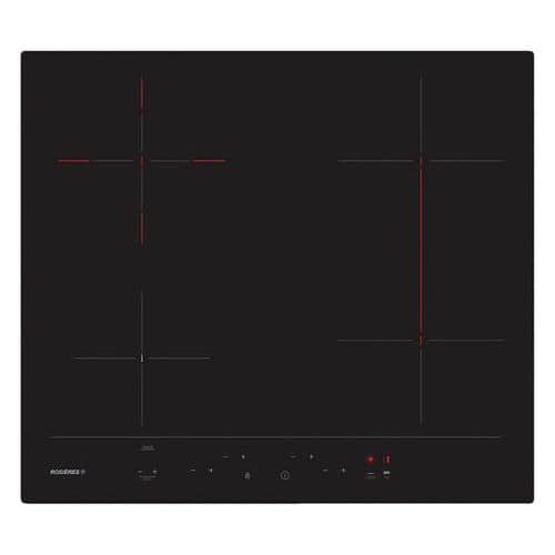 Table de cuisson vitrocéramique 6500 W Rosieres RH64DBCP/