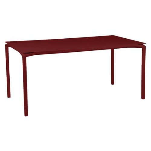 Table Calvi 160 x 80 cm hauteur 74 cm Fermob