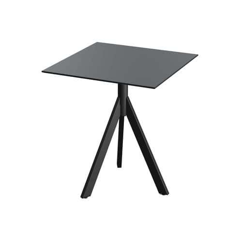 Infinity Tripod table de bistrot - piètement+ plateau HPL - Veba