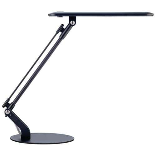 Lampe Rumbaled Led noire prise europe - Unilux