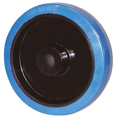 Roue en caoutchouc elastique polyamide - 400 kg - Guitel