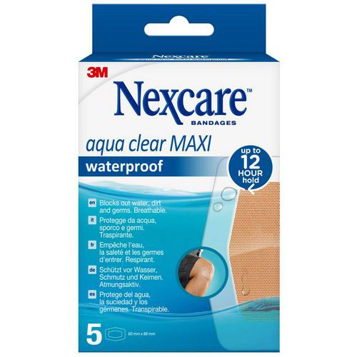 Pansements imperméables Nexcare™ Aqua Clear MAXI - 3M