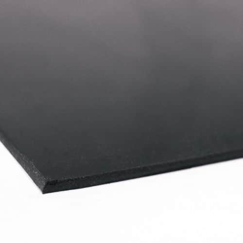 Feuille caoutchouc Commercial Black Rubber - COBA Europe