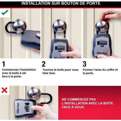 Boîte à clés à combinaison 5400EURD - Master Lock