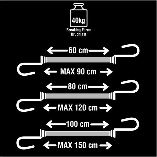 Tendeurs Twin Wire™ 3040EURDAT - bocal de 6 - Master Lock