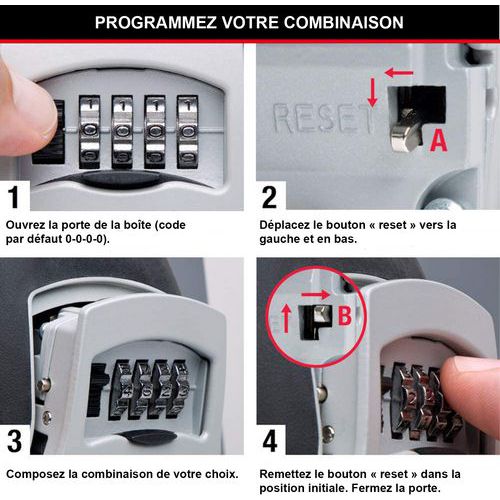 Boîte à clés à combinaison 5403EURD - Master Lock