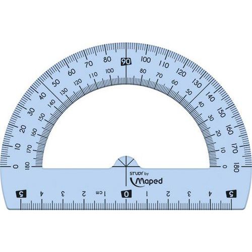 Rapporteur 12 cm incassable - Maped