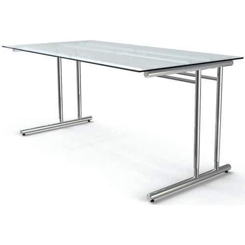 Bureau reglable - Artline cadre cantilever L1600 x P800 x H680-820 mm