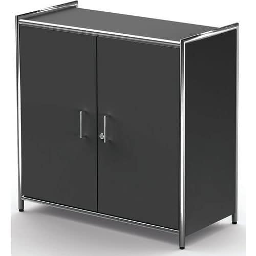 Buffet Artline, large avec portes, L 800 x P 380 x H 780 mm - Kerkmann