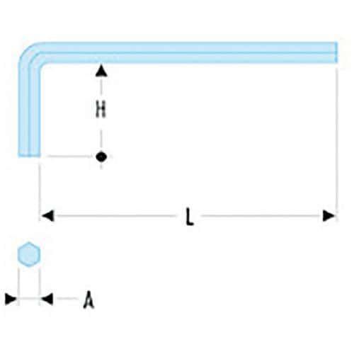Clé mâle longue - Facom