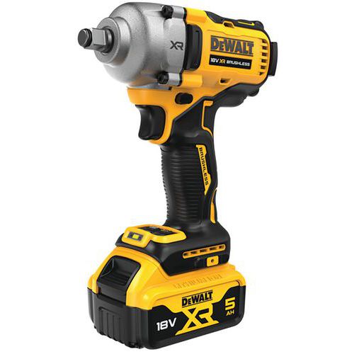 Boulonneuse à Chocs 1/2 Compacte Xr 18V 5Ah DCF891P2T-QW - Dewalt