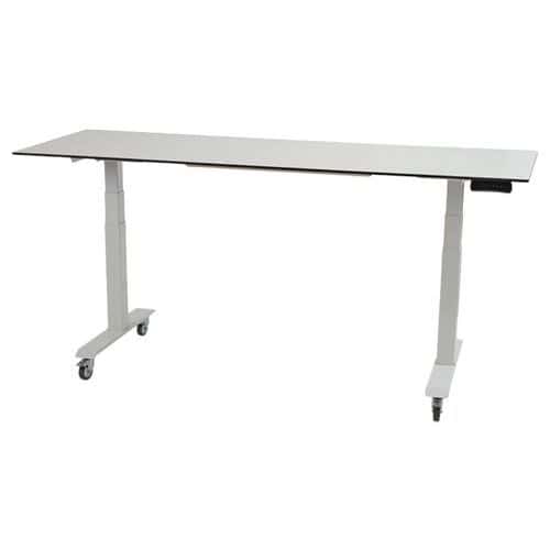 Table de pliage à hauteur variable électrique 2000x700 plateau HPL -Sclessin Fonction Linge