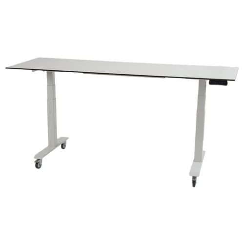 Table de tri à hauteur variable électrique 2000x700 plateau Inox -Sclessin Fonction Linge