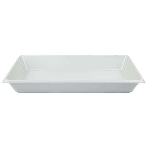 Lot de 5 bacs mélamine GN 3/4 48.7 x 26.5 x 6.5 cm Plastorex