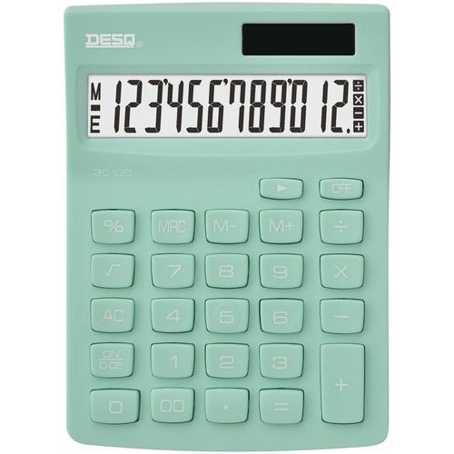 Calculatrice compacte New Generation 12 chiffres - Desq