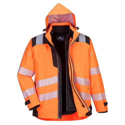 Blouson PW3 3-en-1 haute visibilité PW36 - Portwest