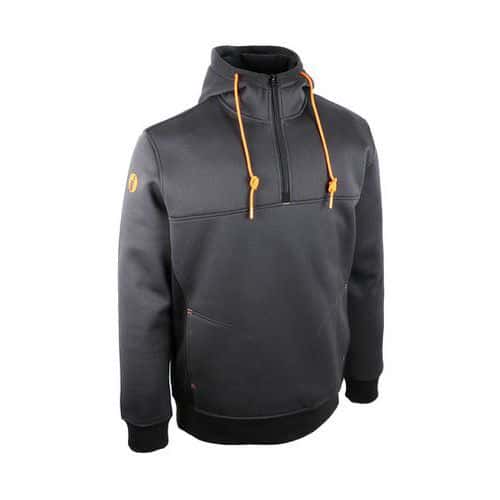 Sweatshirt noir chaud SAMY - Singer Safety