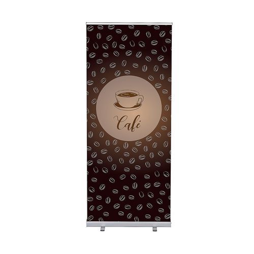 Roll-Banner Budget 85-200 Ensemble Complet Cafe - Showdown Displays