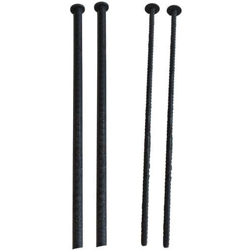 Fixations rampe trottoir - Lot de 4 - Viso