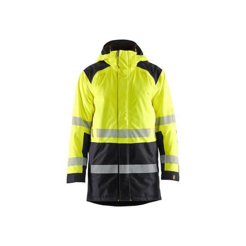 Parka haute-visibilité 4457 Jaune fluo / Noir - Blaklader