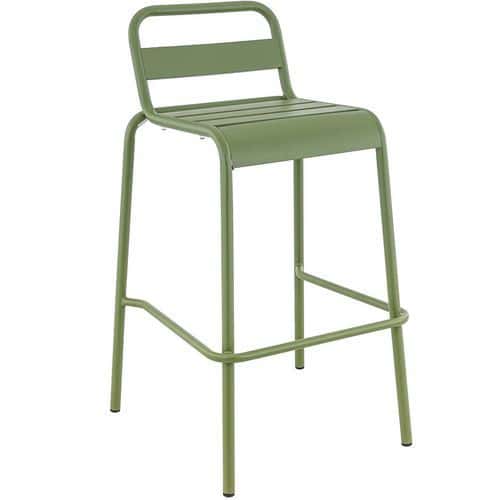 Tabouret Extérieur Empilable - En Acier - H75 - Bastille Bst