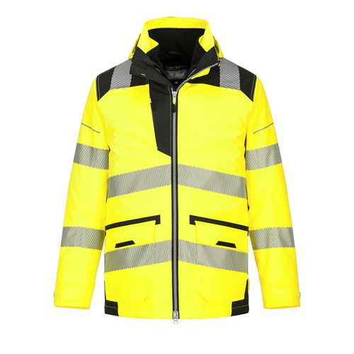 Parka PW3 haute-visibilité 5-en-1 PW36 - Portwest