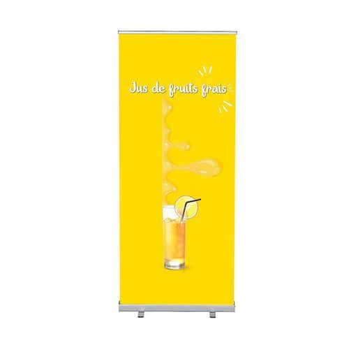 Roll-Banner Budget 85-200 Ensemble Complet Jus Frais - Showdown Displays