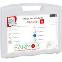 Valise de secours spéciale Brûlures - FARMOR