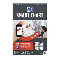 Bloc papier uni Oxford Smartchart pour tableaux et chevalets