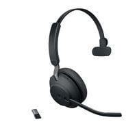 Micro-casque filaire Evolve2 65 UC Duo USB-C Link 380c +base - Jabra 