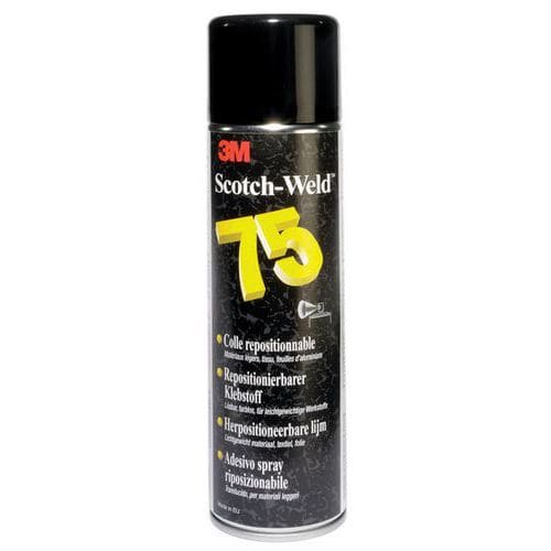 Colle repositionnable en spray 3M Scotch-Weld™ 75