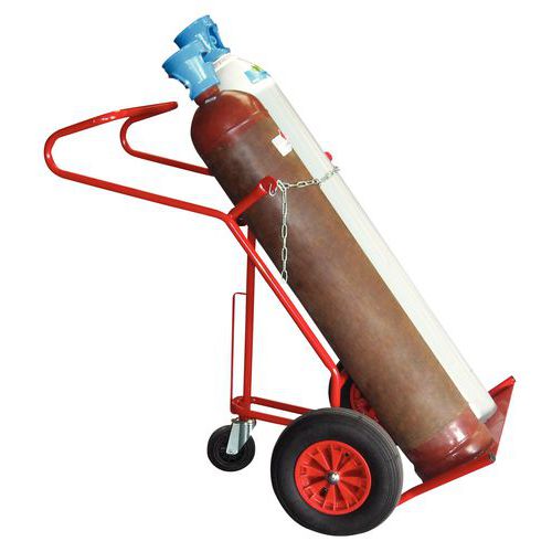Chariot de transport pour bouteille d'oxygène h55_55