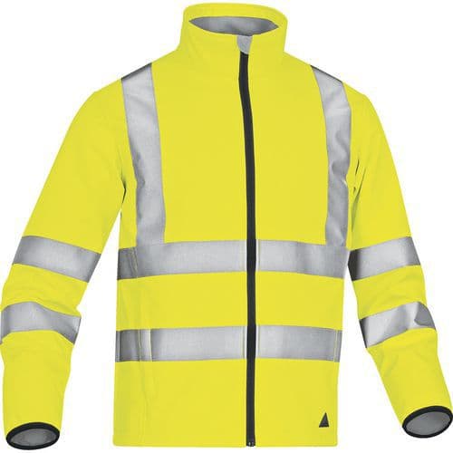 Veste Softshell DeltaPlus LEGA Jaune Fluo