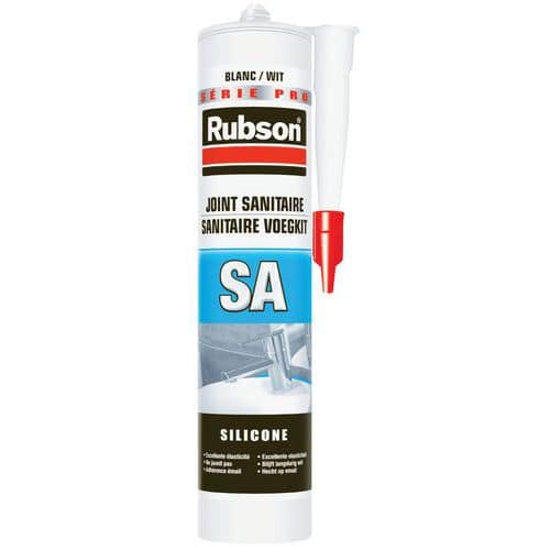 Mastic silicone acétique idéal pour salle de bain Tube de 50 ml