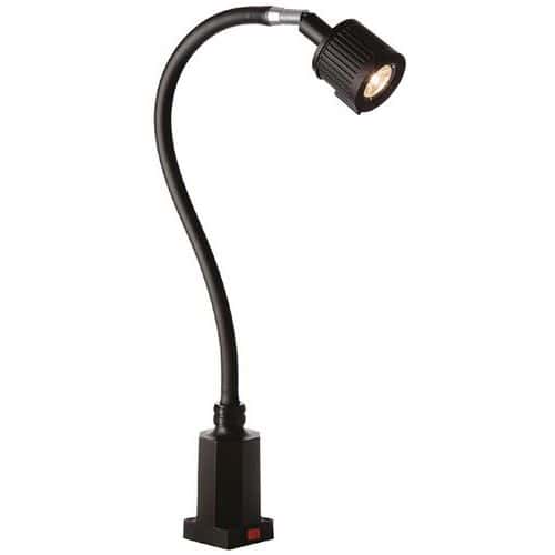 Lampe Led Unilux Lico sans fil USB ou piles Blanc - JPG