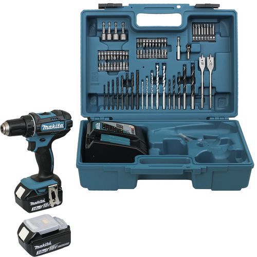 Perceuse Visseuse Makita 18v 3ah 13mm Kits D Accessoires Manutan Fr