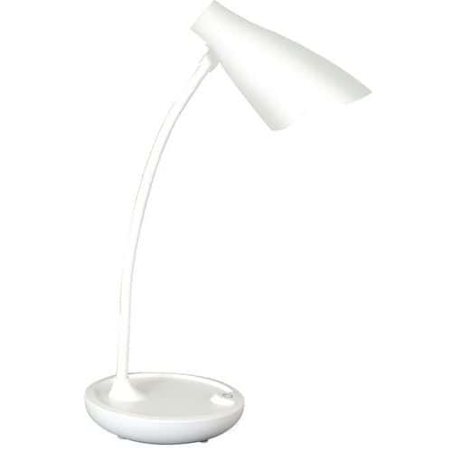 UNILUX Lampe de bureau led Ukky blanche. alimentation via usb.